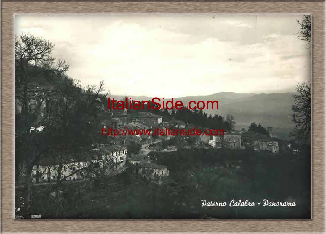 old picture from Paterno Calabro