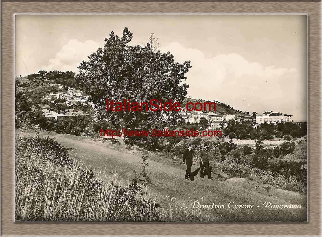 old picture from San Demetrio Corone