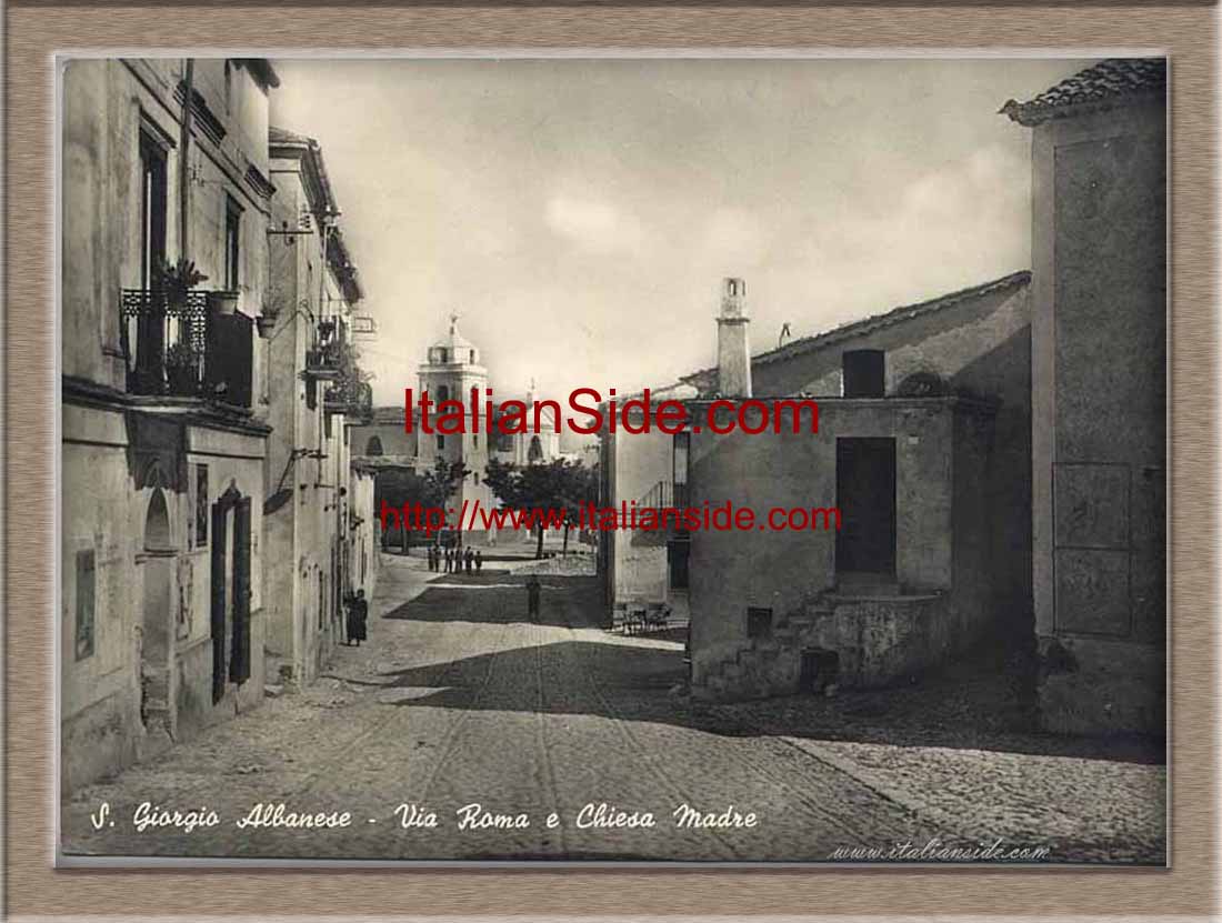 old picture from San Giorgio Albanese