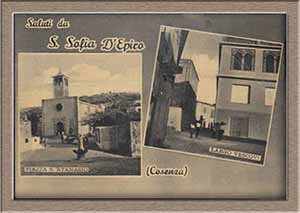 Historical images from Laganadi area and Calabria