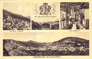 Historical images from Stignano area and Calabria