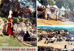 Historical images from San Roberto area and Calabria