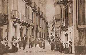Historical images from Canolo area and Calabria