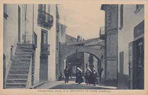Historical images from Melito di Porto Salvo area and Calabria