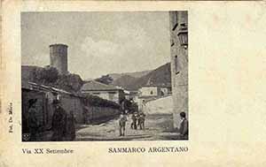 Historical images from Cosoleto area and Calabria