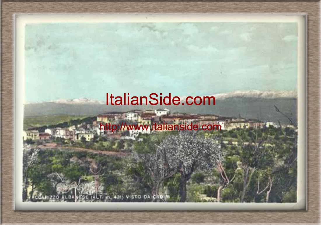 old picture from Vaccarizzo Albanese