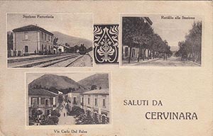 Historical images from Castel San Lorenzo area and Campania