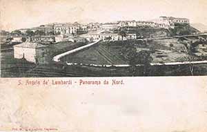 Historical images from Olevano sul Tusciano area and Campania