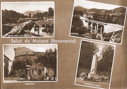 Historical images from Olevano sul Tusciano area and Campania