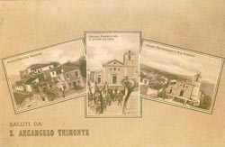 Historical images from Mercato San Severino area and Campania