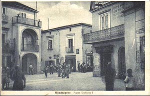 Historical images from Sessa Cilento area and Campania