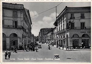Historical images from Olevano sul Tusciano area and Campania