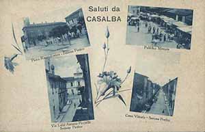 Historical images from Castiglione del Genovesi area and Campania