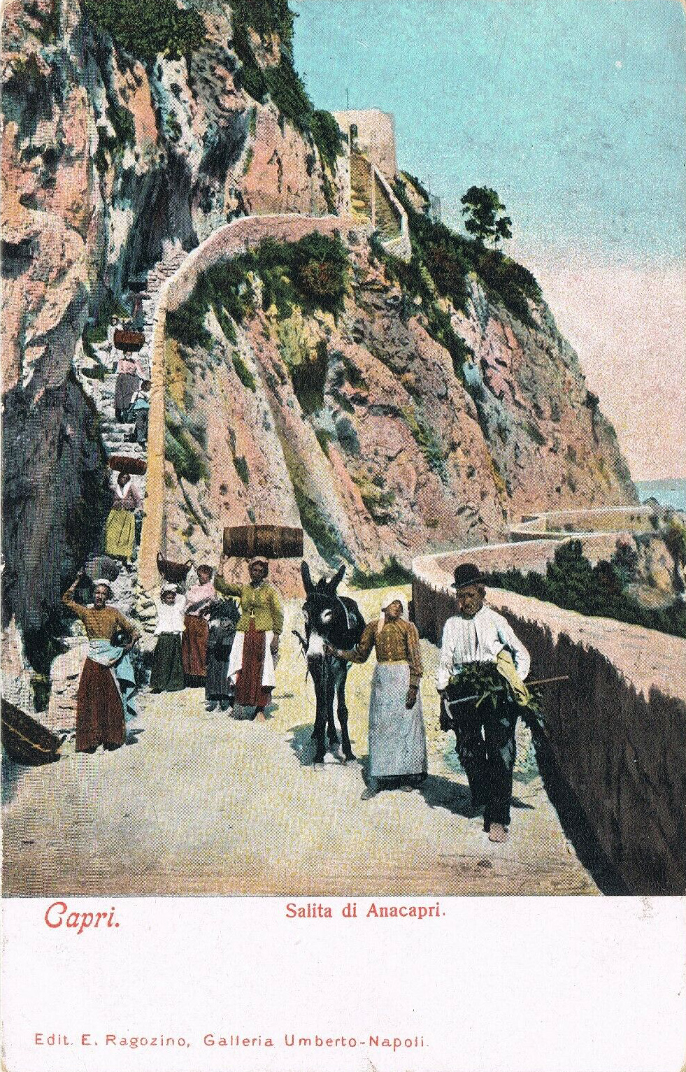 Historical images from Celle di Bulgheria area and Campania