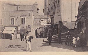 Historical images from Olevano sul Tusciano area and Campania