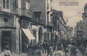 Historical images from San Mango Piemonte area and Campania