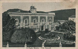 Historical images from Olevano sul Tusciano area and Campania