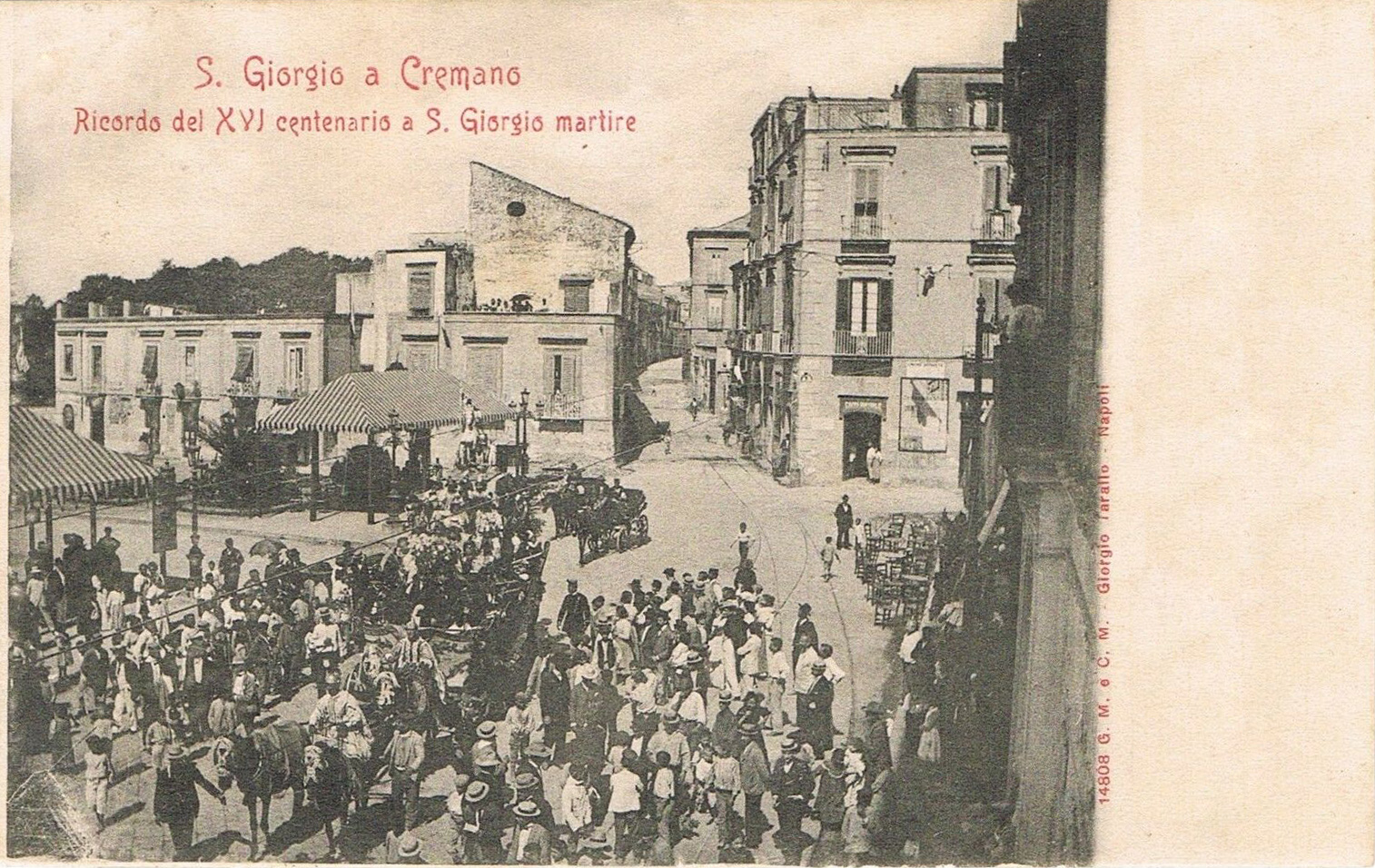 Historical images from Castiglione del Genovesi area and Campania