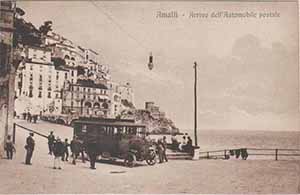 Historical images from Positano area and Campania