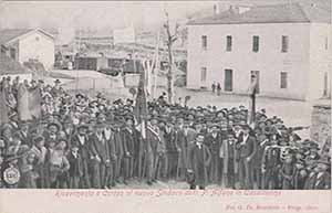 Historical images from Praiano area and Campania