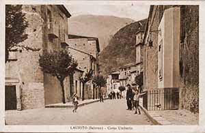 Historical images from Olevano sul Tusciano area and Campania