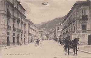Historical images from Olevano sul Tusciano area and Campania