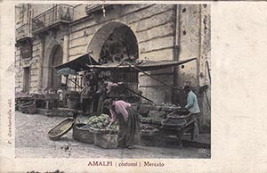 Historical images from Amalfi area and Campania