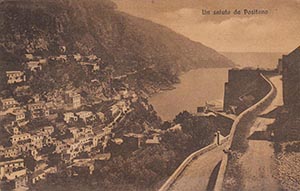 Historical images from Positano area and Campania