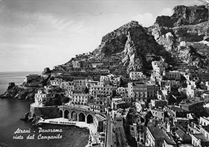 Historical images from Atrani area and Campania