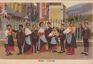 Historical images from Polla area and Campania
