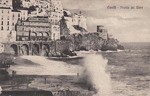 Historical images from Amalfi area and Campania