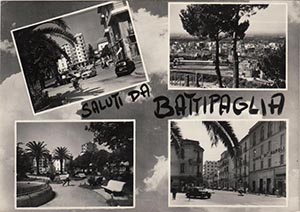 Historical images from Battipaglia area and Campania