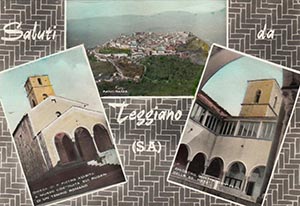 Historical images from Olevano sul Tusciano area and Campania