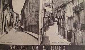 Historical images from San Rufo area and Campania