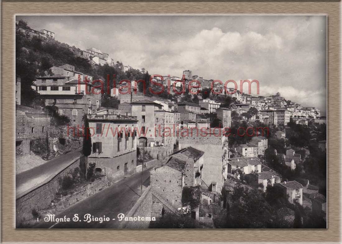 old picture from Monte San Biagio