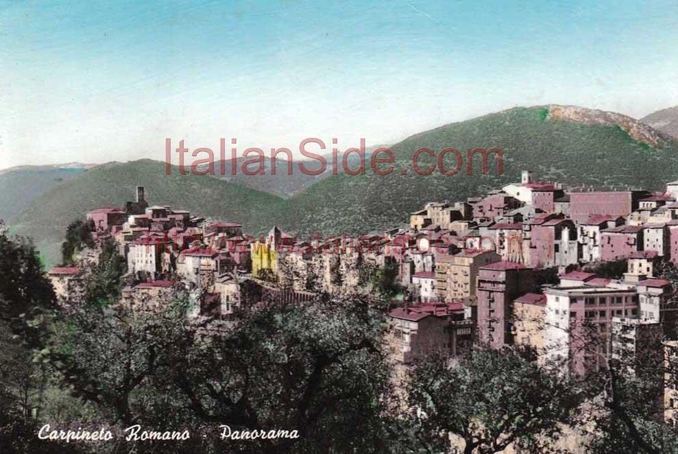 old picture from Carpineto Romano