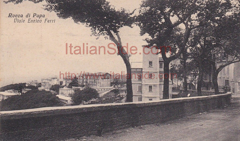 old picture from Rocca di Papa