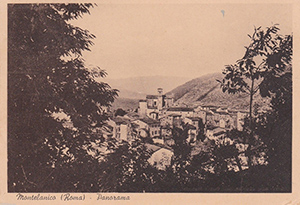 Historical images from Olevano Romano area and Lazio
