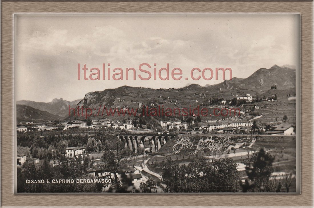 old picture from Cisano Bergamasco