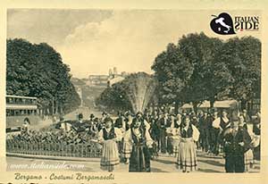 Historical images from Castione della Presolana area and Lombardia