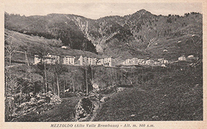 Historical images from Isola di Fondra area and Lombardia