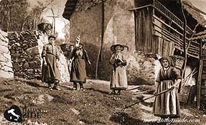 Historical images from Sommo area and Lombardia