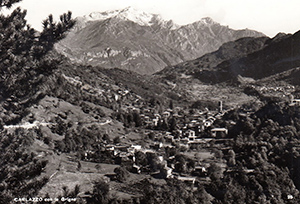 Historical images from Piazza Brembana area and Lombardia