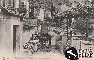 Historical images from Piazza Brembana area and Lombardia