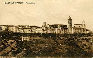 Historical images from Ortezzano area and Marche