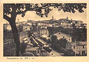 Historical images from Falerone area and Marche