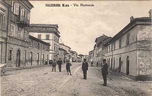 Historical images from Falerone area and Marche