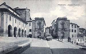 Historical images from Ortezzano area and Marche
