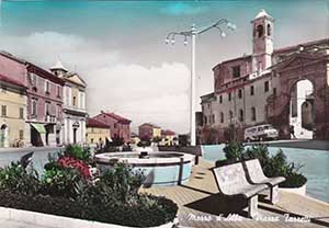 Historical images from Monte San Pietrangeli area and Marche