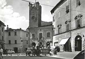 Historical images from Ortezzano area and Marche